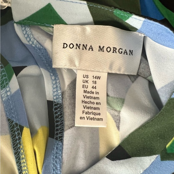 Donna Morgan Jersey Dress, Plus Size 14W New with Tag, Retail $138.00 - Picture 8 of 10